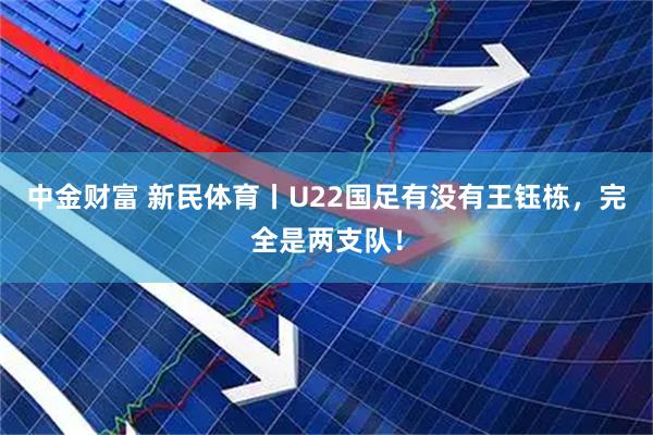 中金财富 新民体育丨U22国足有没有王钰栋，完全是两支队！